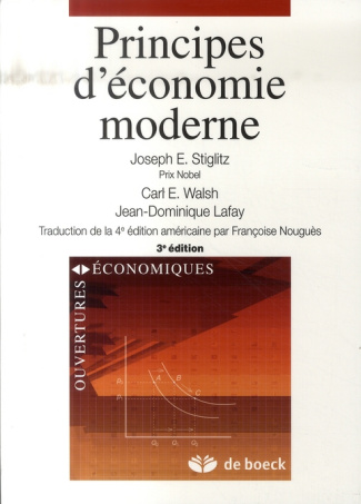 Principes d'économie moderne. 3e édition
