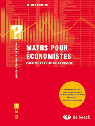 Maths pour économistes. L'analyse en économie et gestion