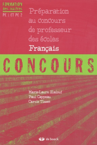 Préparation au concours de professeur des écoles. Français