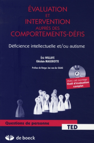 Evaluation et intervention auprès des comportements-défis. Déficience intellectuelle et/ou autisme,