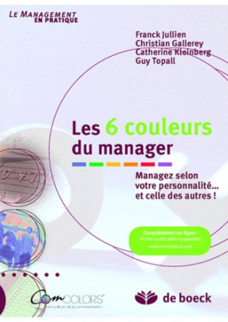 Les 6 couleurs du manager. Managez selon votre personnalité... et celle des autres !