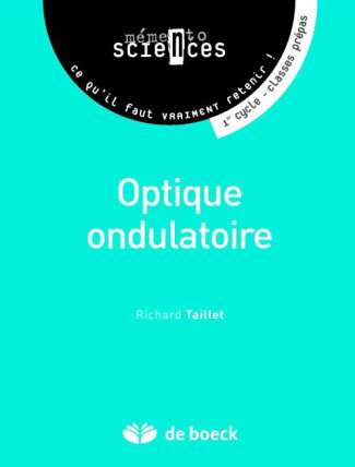 Optique ondulatoire