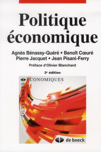 Politique économique. 3e édition
