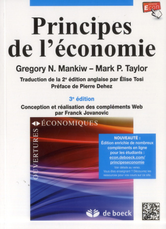 Principes de l'économie. 3e édition