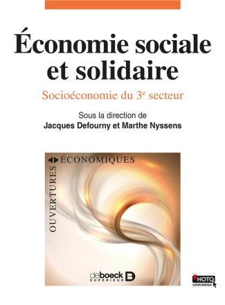 Economie sociale et solidaire. Socio-économie du 3e secteur