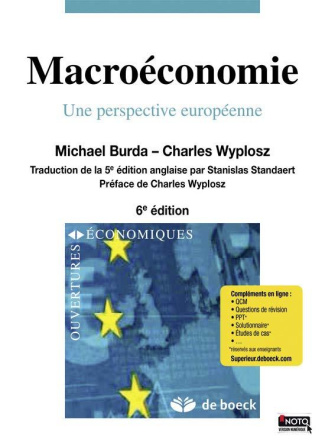 Macroéconomie. Une perspective européenne, 6e édition