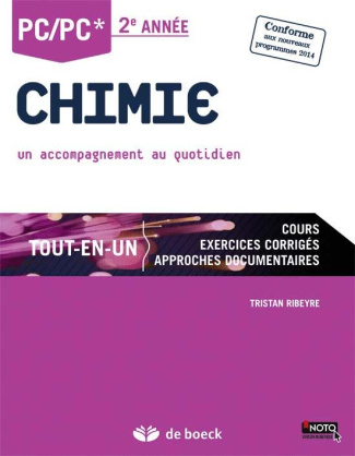 Chimie PC/PC* 2e année tout-en-un. Un accompagnement au quotidien