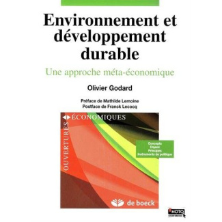 Environnement et développement durable. Une approche méta-économique