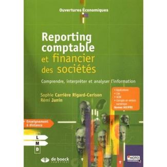 Reporting comptable et financier des sociétés
