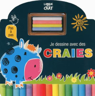 Je dessine avec des craies