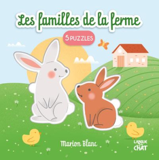 Les familles de la ferme. 5 puzzles