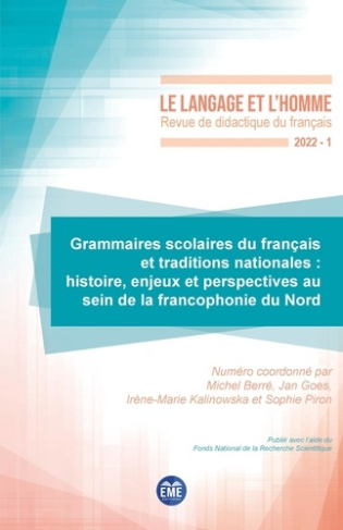 Grammaires scolaires du français et traditions nationales. 571 Histoire, enjeux et perspectives au s