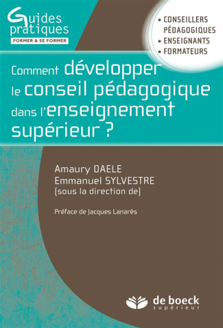 Comment développer le conseil pédagogique dans l'enseignement supérieur ?