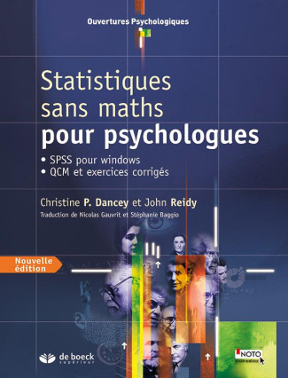 Statistiques sans maths pour psychologues. SPSS pour Windows, QCM et exercices corrigés, 2e édition