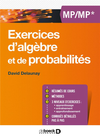 Exercices de mathématiques et de probabilités MP/MP*
