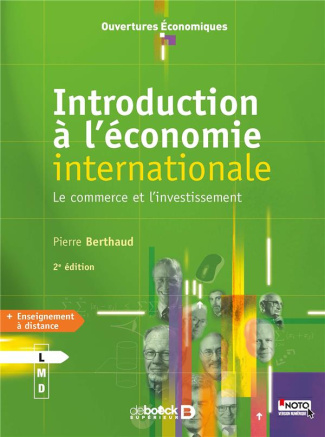 Introduction à l'économie internationale. Le commerce et l'investissement, 2e édition