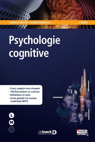 Introduction à la psychologie cognitive. 3e édition