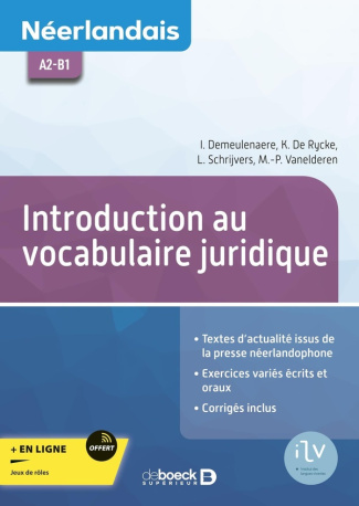 Néerlandais A2-B1. Introduction au vocabulaire juridique