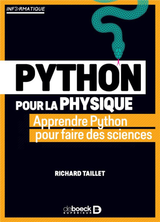 Python pour la physique. Calcul, graphisme, simulation