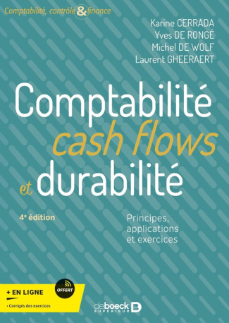 Comptabilité, cash flows et durabilité. Principes, applications et exercices, 4e édition