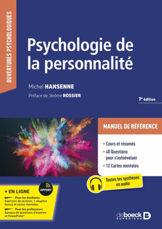 Psychologie de la personnalité. 7e édition
