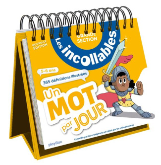 Les incollables - Un mot par jour. Grande Section, Edition 2024