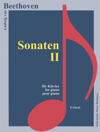 Beethoven sonates II - pour piano. Partition