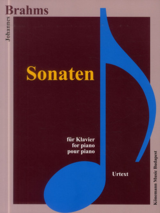 Brahms Sonates - pour piano. Partition