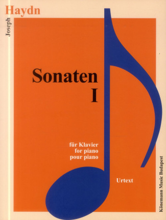 Haydn - Sonate I pour piano. Partition