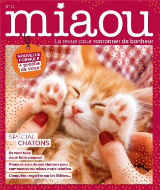 Miaou N° 11, septembre-octobre-novembre 2020 : Spécial chatons