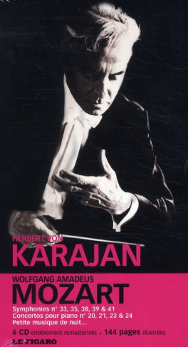 COFFRET WOLFGANG AMADEUS MOZART. 6 CD   3 LIVRETS ILLUSTREESSYMPHONIES NO33,35,3