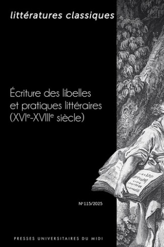 Ecriture des libellés et pratiques littéraires (XVIe-XVIIIe siècle)