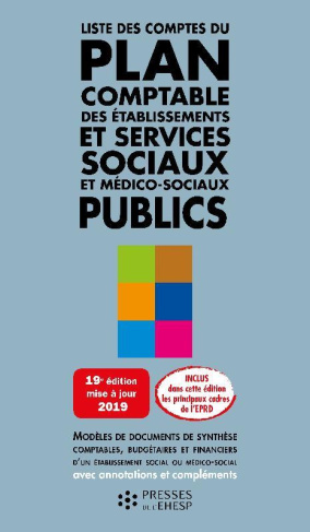 Liste des comptes du plan comptable des établissements et services sociaux et médico-sociaux publics