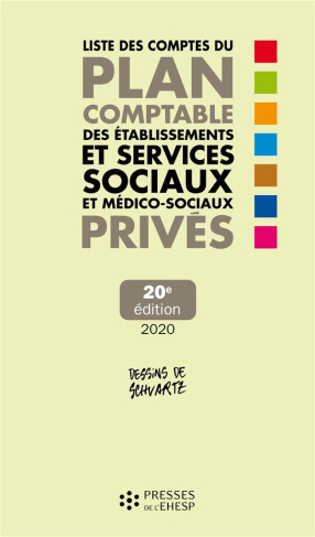 Liste des comptes du plan comptable des établissements et services sociaux et médico-sociaux privés.