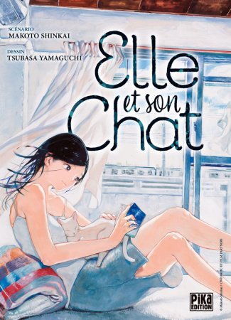 Elle et son chat