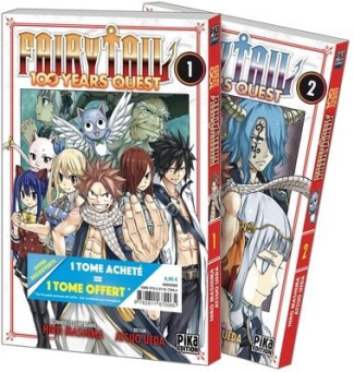 Fairy Tail - 100 years quest : Pack découverte en 2 volumes : Tomes 1 et 2. Dont 1 tome offert