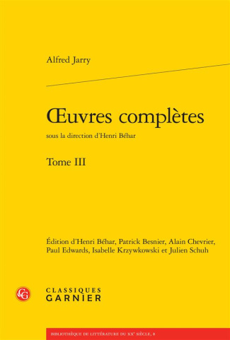 Oeuvres complètes 3