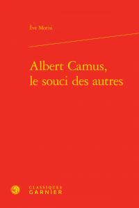 ALBERT CAMUS SOUCI AUTRES