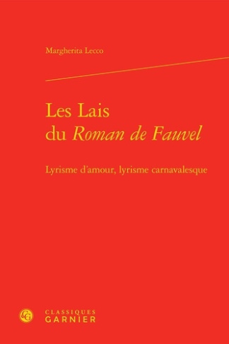 LAIS ROMAN FAUVEL - LYRISME D AMOUR LYRISME CARNAVALESQUE