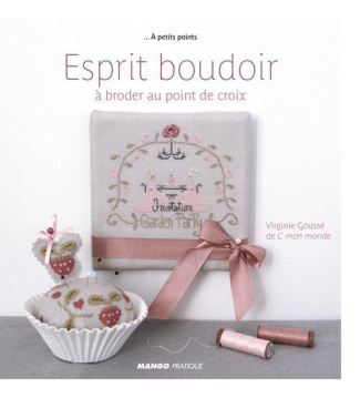Esprit boudoir. A broder au point de croix