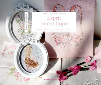 Esprit romantique. A broder au point de croix