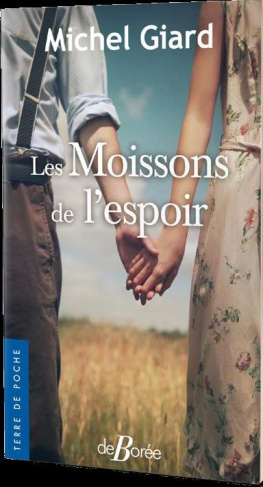 LES MOISSONS DE L'ESPOIR