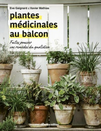 Les plantes médicinales au balcon. Faites pousser vos remèdes du quotidien