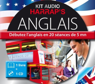 Kit audio Anglais. Débutez l'anglais en 20 séances de 5 mn, avec 1 CD audio