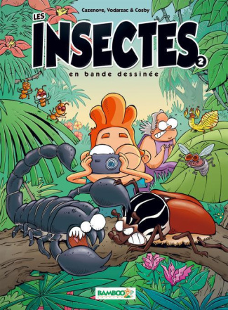 Les insectes en bande dessinée Tome 2