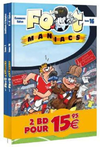 Les Footmaniacs Tome 16 : Pack découverte avec le Tome 1