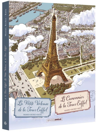 Le Canonnier de la Tour Eiffel / La Petite voleuse de la Tour Eiffel. Pack en 2 volumes