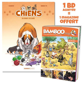 Les chiens en bande dessinée Tome 1 : Avec un cahier pédagogique. Avec Bamboo Mag N° 78, juillet-aoû