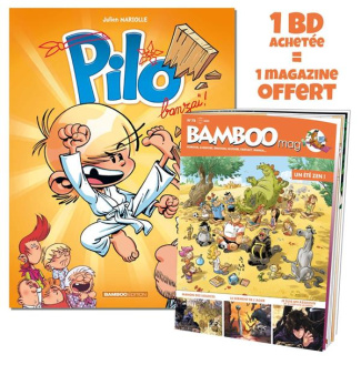 Pilo Tome 3 : Banzaï ! Avec Bamboo Mag N° 78, juillet-août-septembre 2022 offert