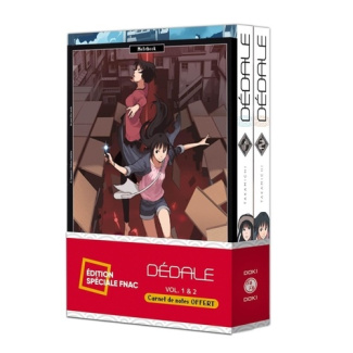 Dédale - pack spécial vol. 01 et 02   carnet de notes offert